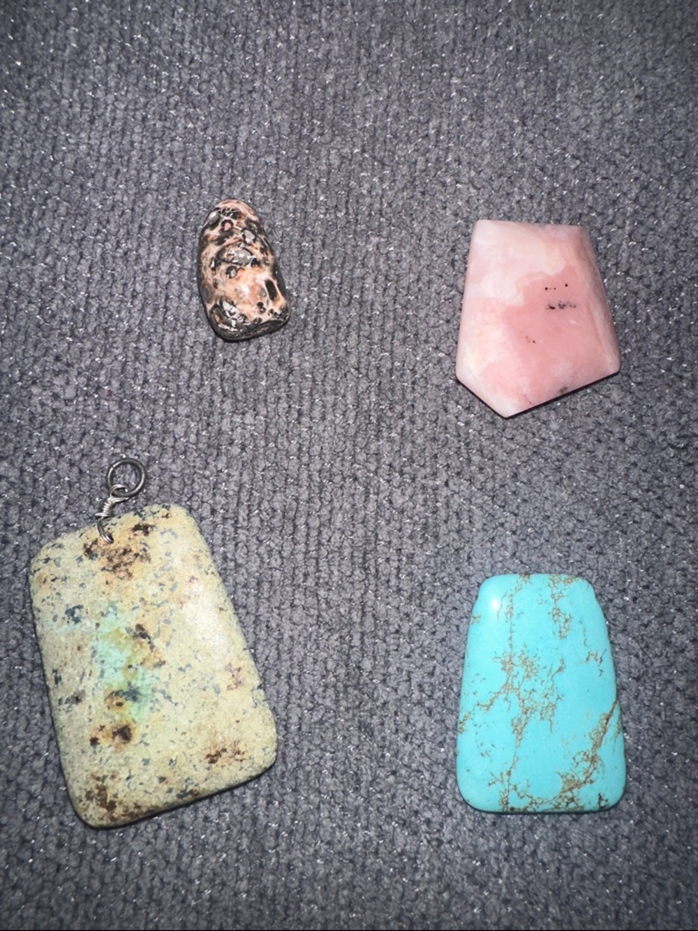 Variety Stone Pendant Set for necklaces or jewelry making